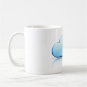 Internet Security Icon Padlock Secure Coffee Mok (Links)