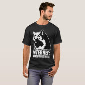 Internet: Serious Business (lolcat grappig shirt) T-shirt (Voorkant volledig)
