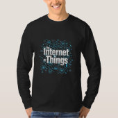 internet van dingen Smart Data IoT Analytics Trans T-shirt (Voorkant)
