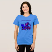 Internetverslaving Tri-Blend Shirt (Voorkant volledig)