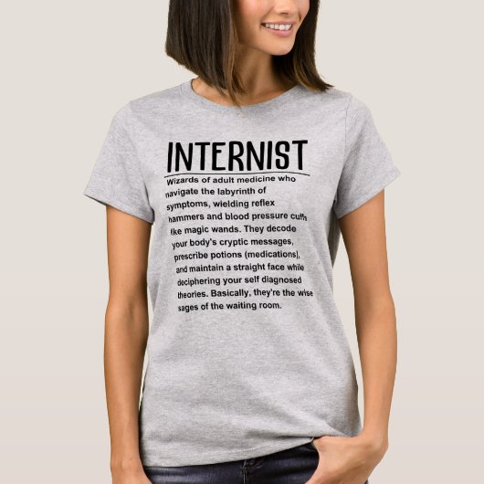 Internist T-shirt (Voorkant)