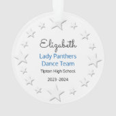 Interprète de l'équipe de danse avec cheveux Brown (dos)