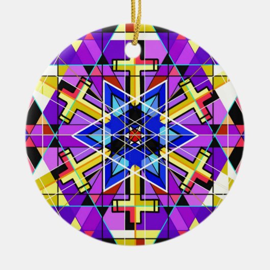 Interreligieus. Keramisch Ornament (Voorkant)