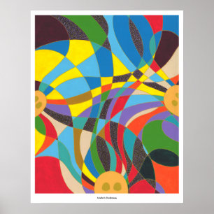 Interreligieuze conferentie - Afdrukken Poster