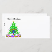 Interreligieuze Holiday Fun Feestdagenkaart (Voorkant / Achterkant)