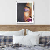 Interscopische Vrouw - Canvas Afdruk (Insitu (Slaapkamer))