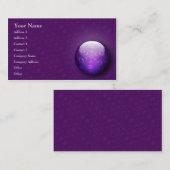 Intersectez le carte de visite de bijou de mandala (Devant / Derrière)