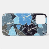 Intersectie van gebogen elegant gestileerde hibisc Case-Mate iPhone case (Achterkant (horizontaal))