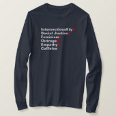 Intersectionaliteit en t-shirt (Design voorkant)