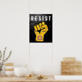 Intersekse Pride Vuist Poster (Keuken)