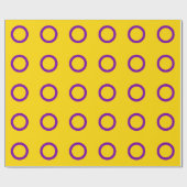 Intersekse vlag cadeaupapier (Vlak)