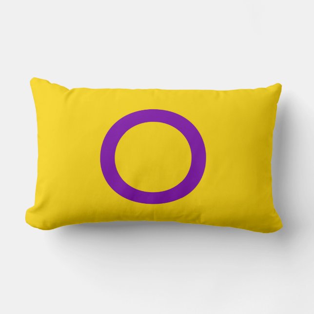 Intersekse vlag kussen (Voorkant)