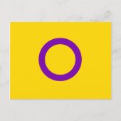 INTERSEKSUELE PRIDE BRIEFKAART (Voorkant)
