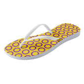 Intersex Flag Teenslippers (Schuin)