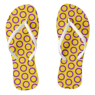 Intersex Flag Teenslippers