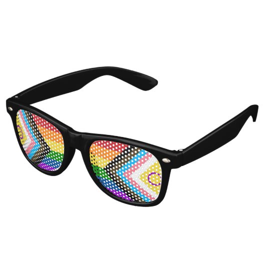 Intersex Inclusive Pride Flag Zonnebril (Gekanteld)