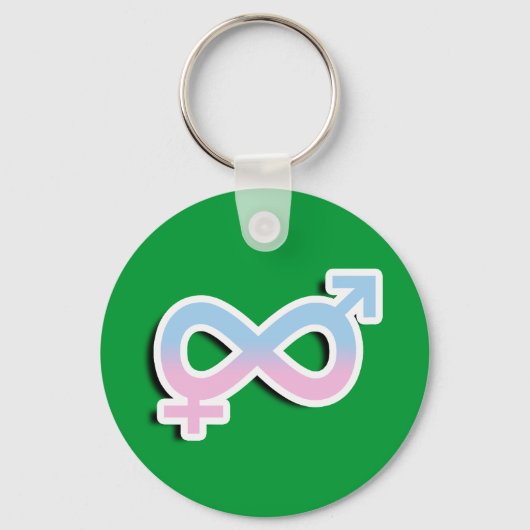 INTERSEX INFINITE SYMBOOL 3D SLEUTELHANGER (Voorkant)