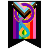 Intersex Neurodivergent Progressive Pride Flag Vlaggetjes (Derde vlag)