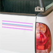 INTERSEX PRIDE FLAG BAR BUMPERSTICKER (Op Truck)