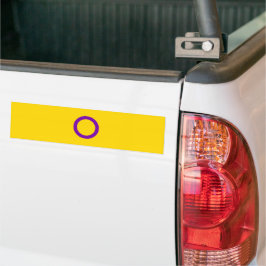 Intersex Pride Flag Bumpersticker
