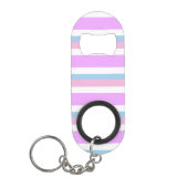 Intersex Pride Flag Sleutelhanger Flessenopener (Voorkant)