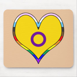 Intersex Pride Heart Muismat