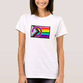 Intersex Progressive Pride Flag T-shirt