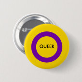 Intersex Queer Pride Button (Voorkant /achterkant)