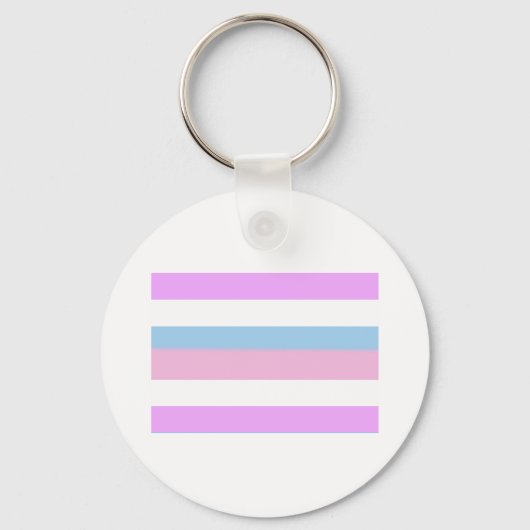 Intersexed Pride Flag Sleutelhanger (Voorkant)