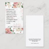 Intership Floral Pattern Visitekaartje (Voorkant / Achterkant)