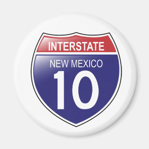 Interstate 10 New Mexico Magnet Magneet