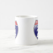 Interstate 24 dans Tennessee Mug (Centre)