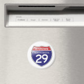 Interstate 29 North Dakota Magnet (In Situ (Lave-vaisselle))