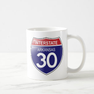 Interstate 30 en Arkansas Mug