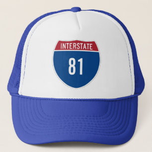 Interstate 81 Hoed Trucker Pet
