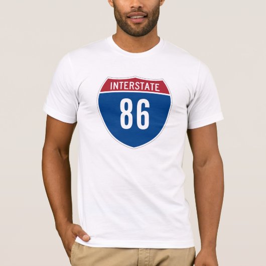 Interstate 86 T-Shirt (Voorkant)
