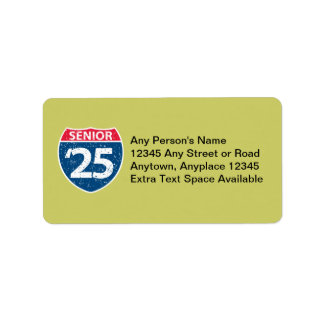 Interstate Senior '25 Labels
