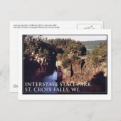 Interstate State Park Briefkaart (Voorkant / Achterkant)