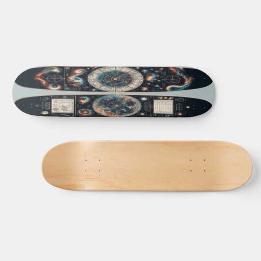Interstellaire navigatiekaart skateboard (Horizontaal)