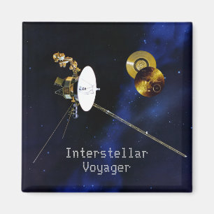 Interstellar Voyager Spacecraft Magneet