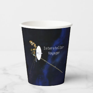 Interstellar Voyager Spacecraft Papieren Bekers