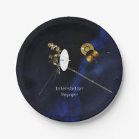 Interstellar Voyager Spacecraft