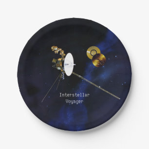 Interstellar Voyager Spacecraft Papieren Bordje
