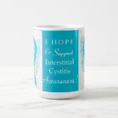 Interstitiële cystitis Bewustmaking Ribbon Angel-M Koffiemok (Center)