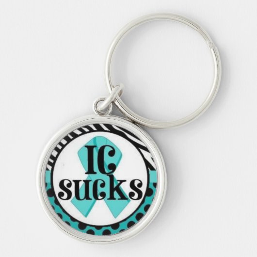 interstitiële cystitis sleutelhanger (Voorkant)