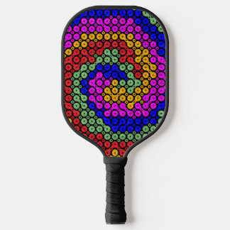 Intertwind Hues Abstract Pickleball Paddle