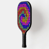 Intertwind Hues Abstract Pickleball Paddle (Links)