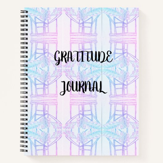Intertwining Abstrait Gratitude Journal (Devant)