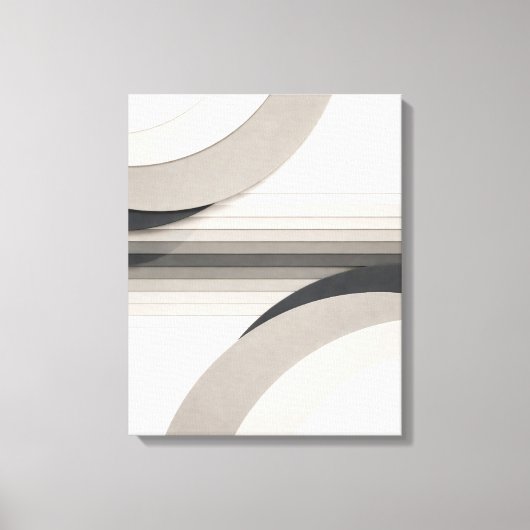 Intervallen van Terughoudendheid Canvas Afdruk (Voorkant)