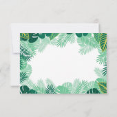 Intervention RSVP Feuille de l'ananas tropical (Dos)